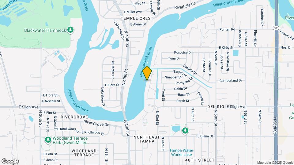 7326 E Bank Dr Map and Location Details
