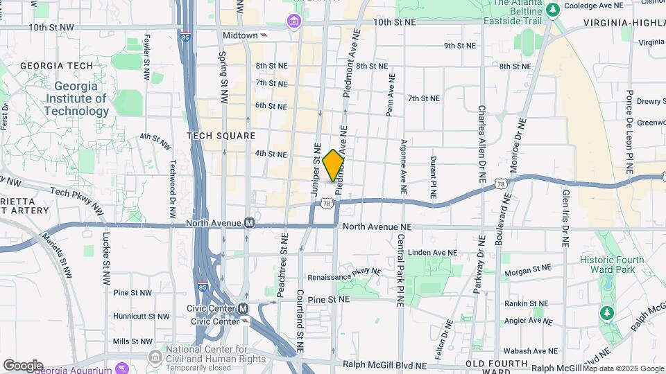690 Piedmont Ave NE Map and Location Details