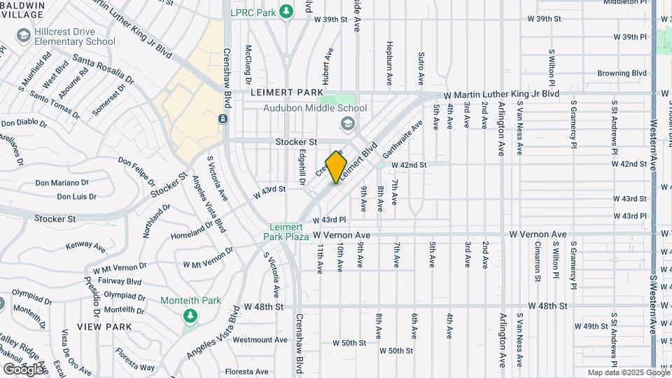 4300 Leimert Blvd Mapa y Detalles de la Ubicación