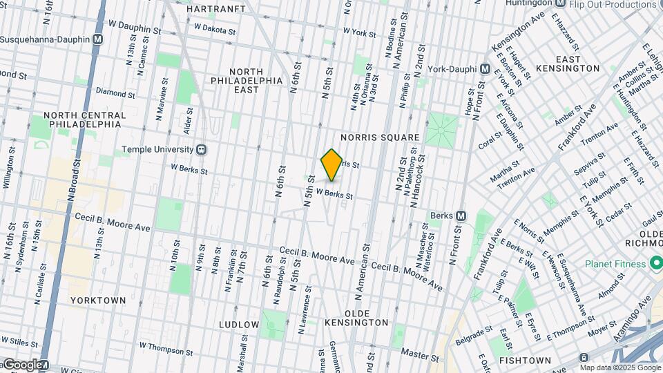 1904 N Leithgow St Map and Location Details
