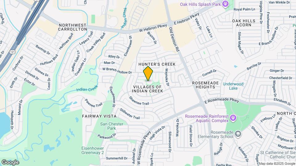 3823 Branch Hollow Cir Map and Location Details