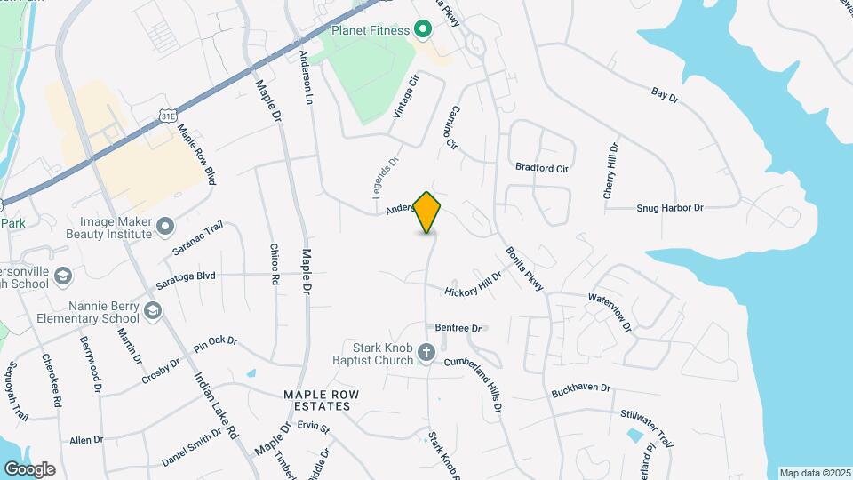 296 Anderson Ln Map and Location Details