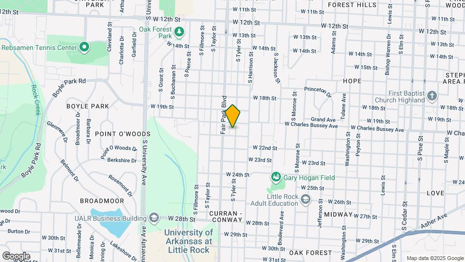 2018 S Tyler St Map and Location Details