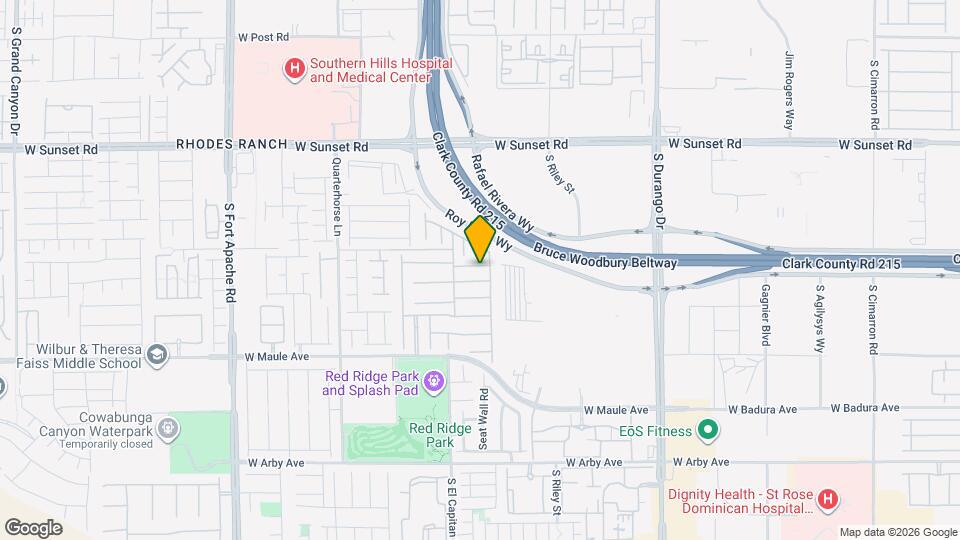 8921 Sleepy Panda Ave Map and Location Details