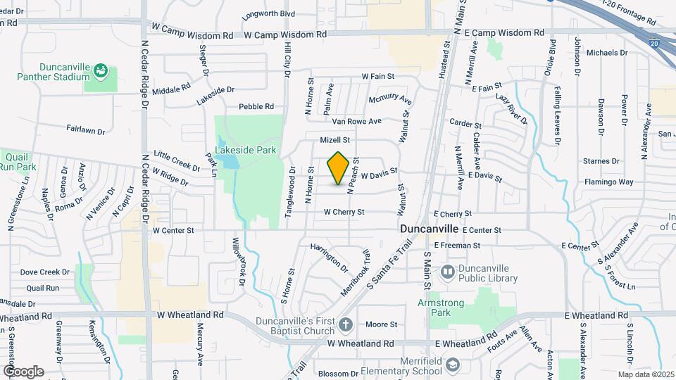 315 W Orange St Map and Location Details