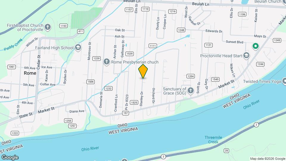 238 Township Rd 1110 Map and Location Details