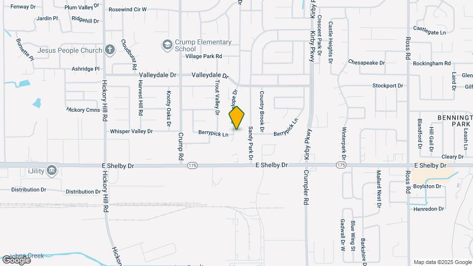 4608 Sunnyslope Dr Map and Location Details