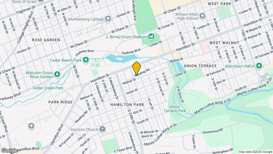 2243 Walnut St Map and Location Details