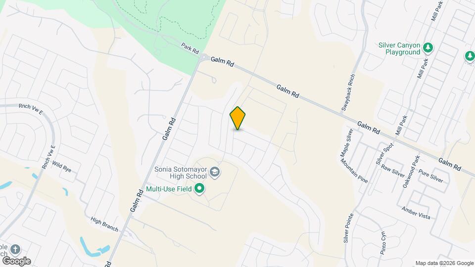 12688 Cotorra Spgs Mapa y Detalles de la Ubicación