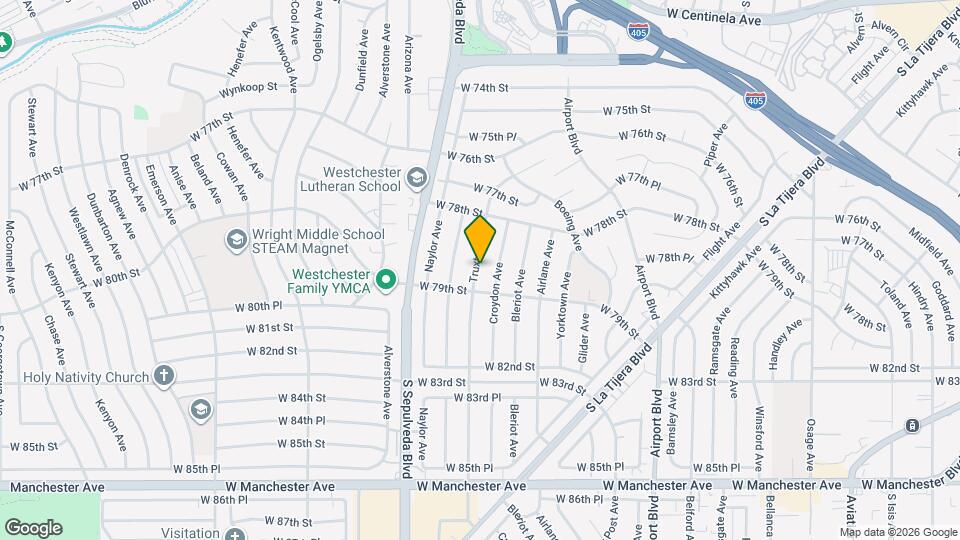7870 Truxton Ave, Unit ADU on Truxton Map and Location Details