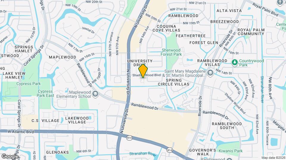 1357 NW 94th Way Map and Location Details