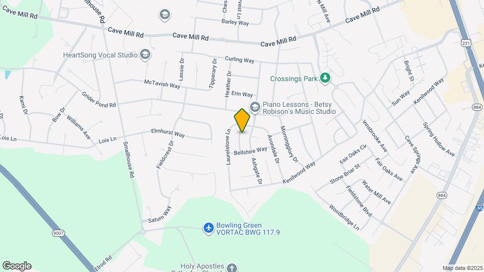 2616 Danhaven Dr Map and Location Details