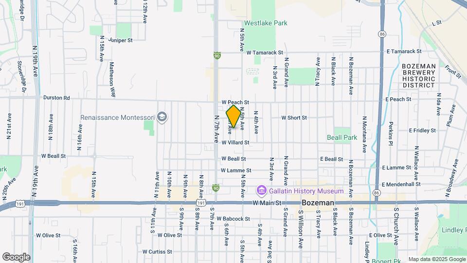 420 N 6th Ave, Unit Apartment Map and Location Details
