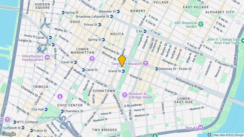 111 Chrystie St Map and Location Details