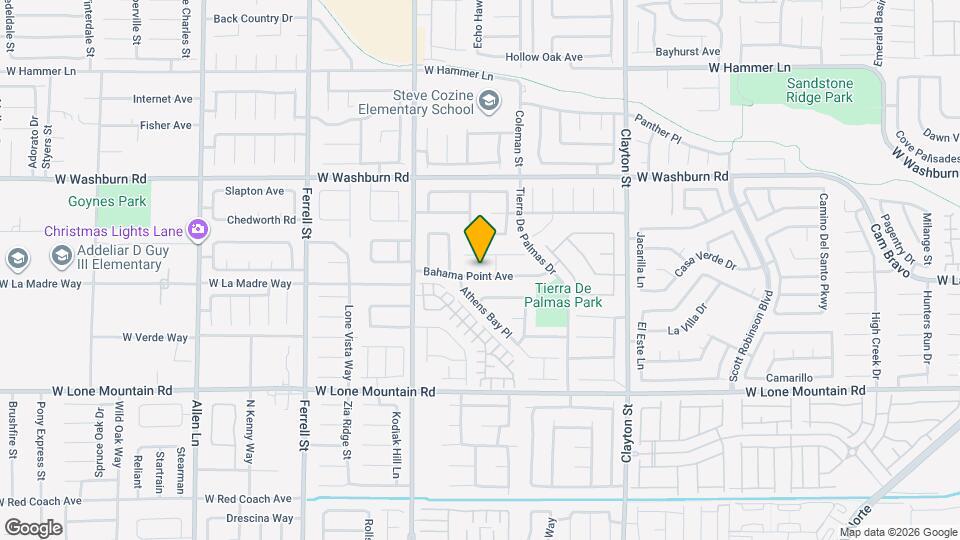 2520 Bahama Point Ave Map and Location Details