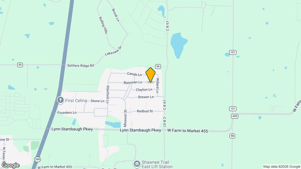 1445 Bateman Ln Map and Location Details