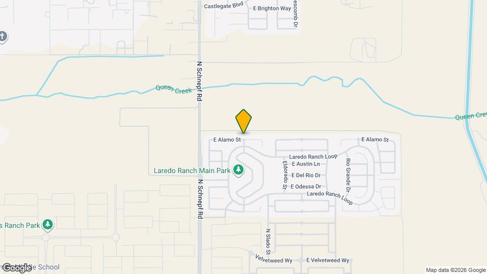 3798 E Alamo St Map and Location Details