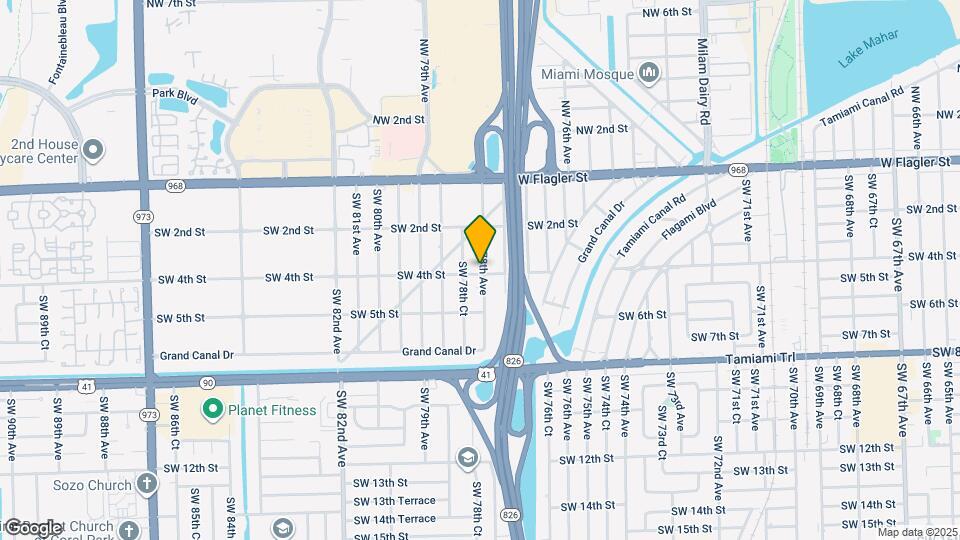 340 SW 78th Ave Map and Location Details