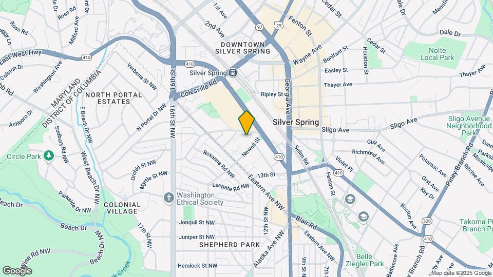1220 Blair Mill Rd Mapa y Detalles de la Ubicación