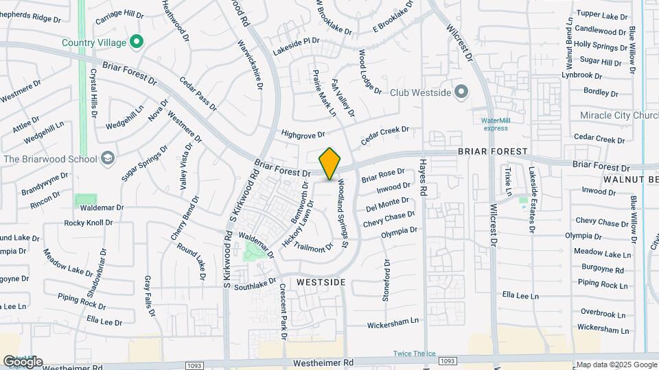 11627 Briar Rose Dr Map and Location Details