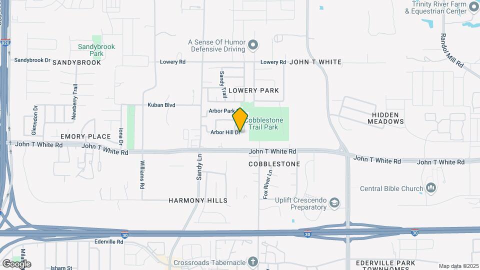 7536 Arbor Hill Dr Map and Location Details