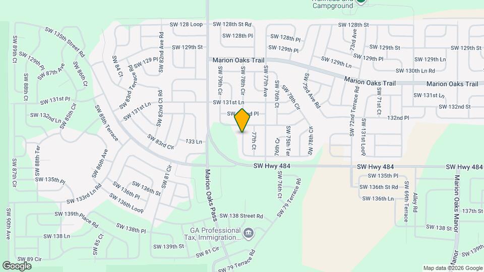 13130 SW 78th Cir Map and Location Details