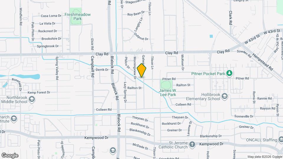 3919 Galway Ln Map and Location Details