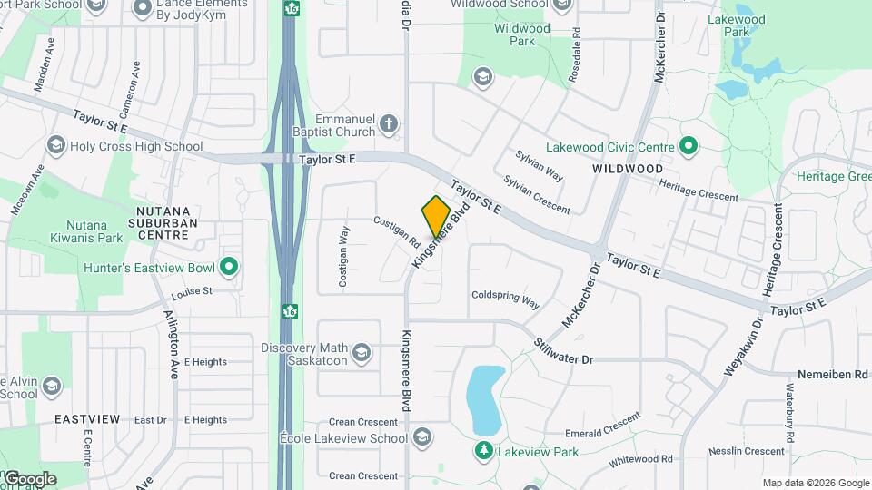 245 Kingsmere Blvd Map and Location Details