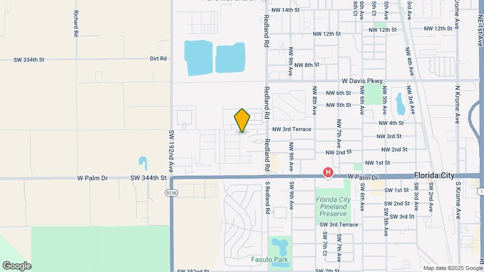 254 NW 11th Ct Map and Location Details
