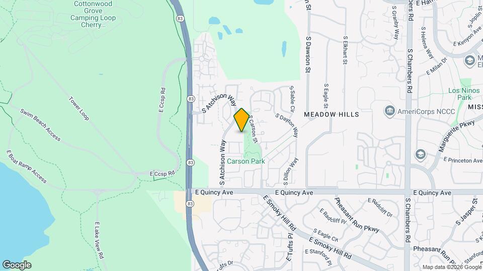 4066 S Atchison Way Map and Location Details