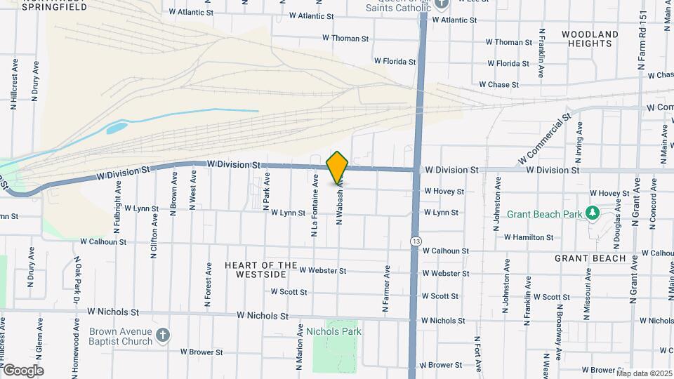 1439 N Wabash Ave Map and Location Details