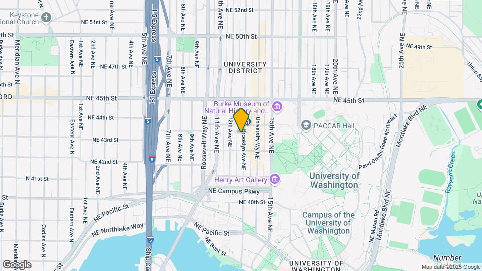 4229 Brooklyn Ave NE Map and Location Details