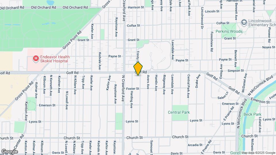 9546 Springfield Ave Map and Location Details