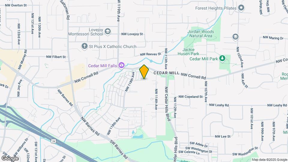 736 NW 118th Ave Map and Location Details