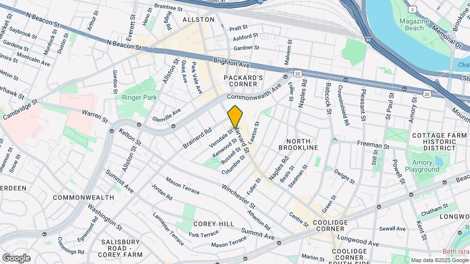 516 Harvard St, Unit 200 Map and Location Details