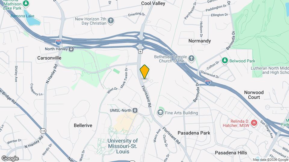 Mansion Hills Condominiums Map and Location Details