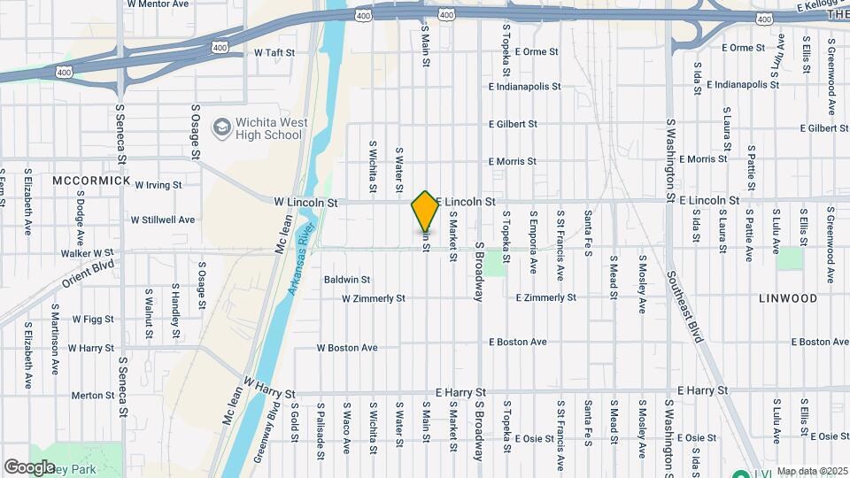 1255 S Main St Map and Location Details