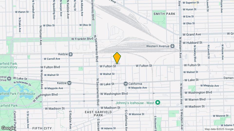 2840 W Fulton St Map and Location Details