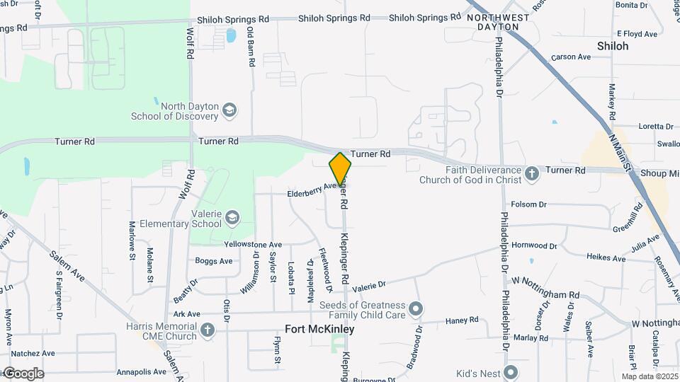 4149 Klepinger Rd Map and Location Details