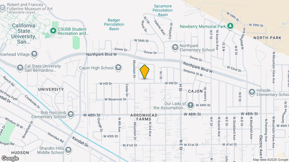 1059 Sunbrook Dr Mapa y Detalles de la Ubicación