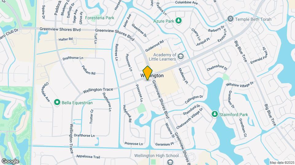 1465 Hawthorne Pl Map and Location Details