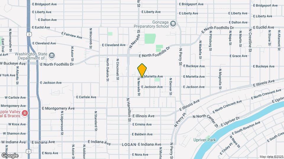 2522 N Nevada St Mapa y Detalles de la Ubicación