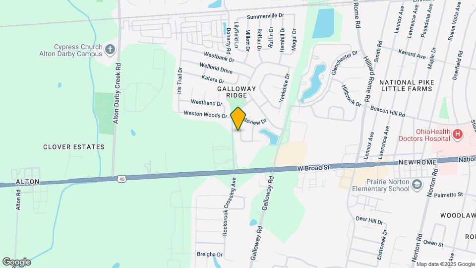 121 Welshmore Dr Map and Location Details