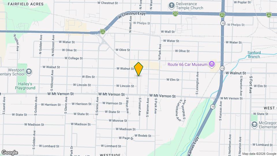 503 S Forest Ct Map and Location Details