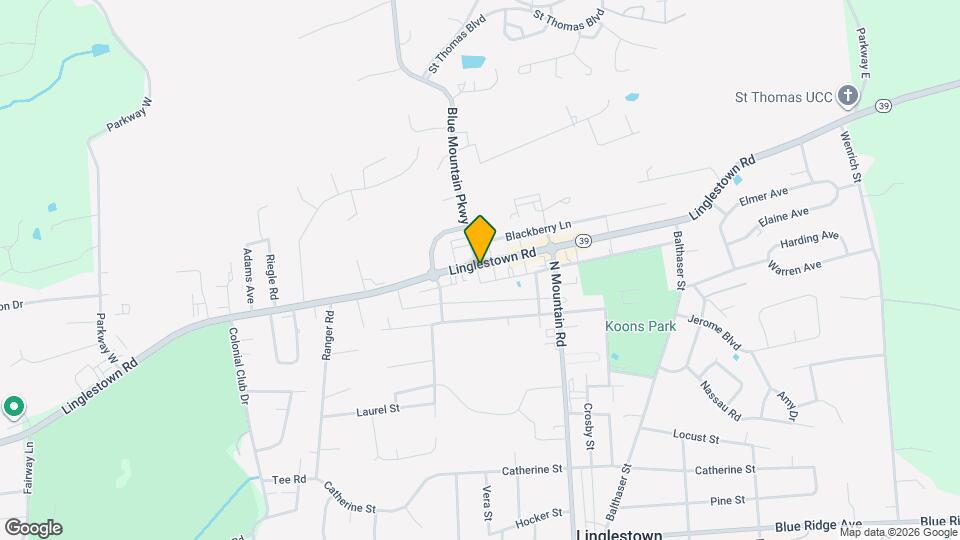 5921 Linglestown Rd Map and Location Details