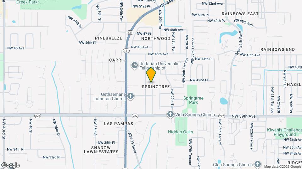 4146 NW 31 Terrace Map and Location Details