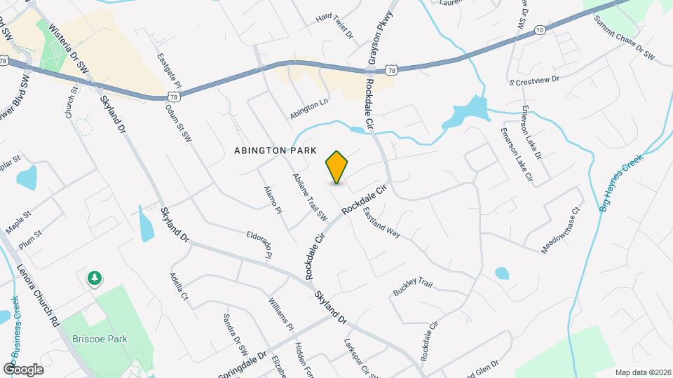 1928 Walden Park Dr Map and Location Details