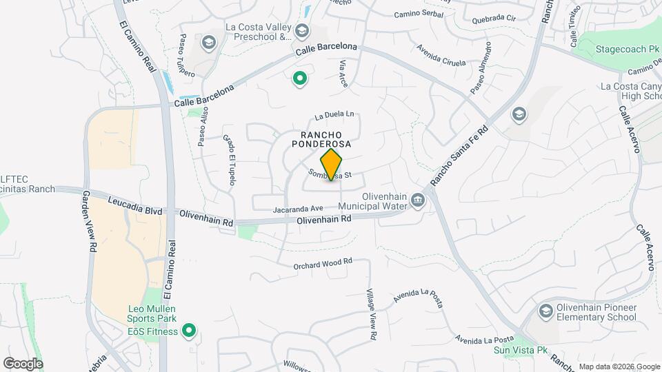 2706 El Rastro Ln Map and Location Details