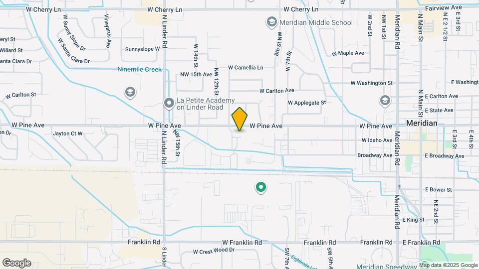 1029 W Pine Ave Map and Location Details