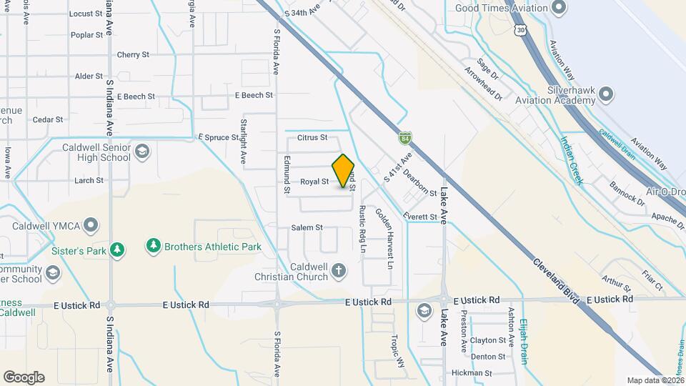 3203 Village Green St Map and Location Details